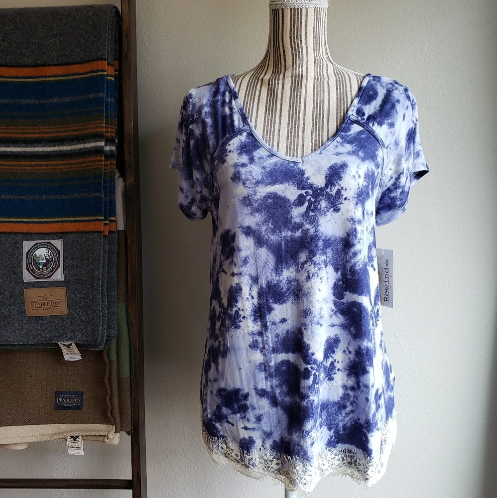 Rewind tie dye top